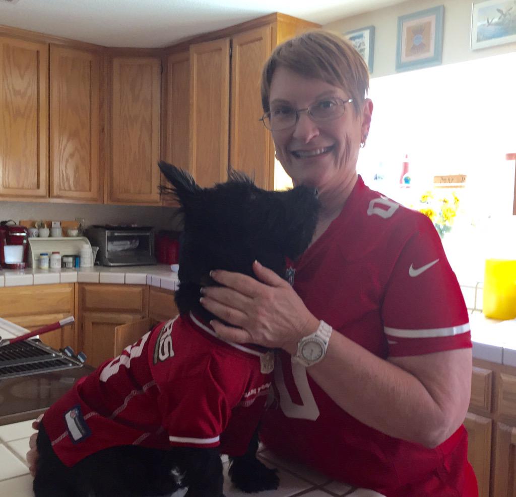 lsk49rs's tweet image. Robbie &amp;amp; me - #K9er #SuiteSquadContest @49ers