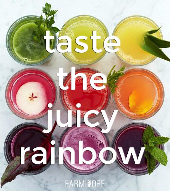 getfarmivore's tweet photo. #TasteTheRainbow #JuiceRules #SmoothieRock #HappyOctober #GetFarmivore https://t.co/GT9BZxf6C0