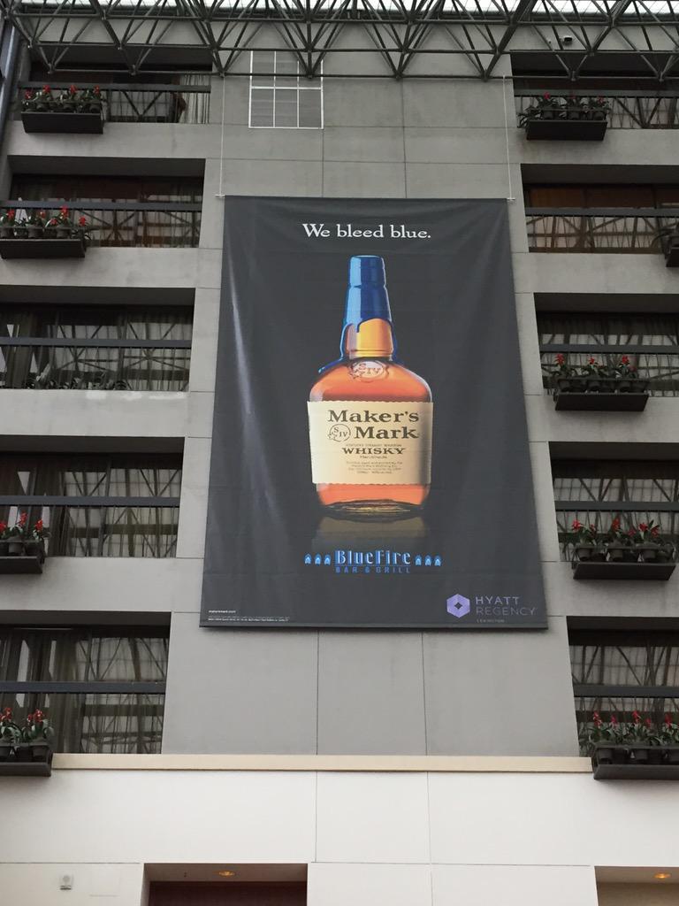 Juddusaimage's tweet photo. Because beautiful hotels need beautiful graphics @USA_Image @MakersMark https://t.co/Ku1P322zgG