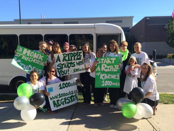 MySistersPlace's tweet photo. So this just happened! #ripplebus just arrived bringing donated basic needs items for our women #ldnont @1000acts https://t.co/YohU4P4rjG