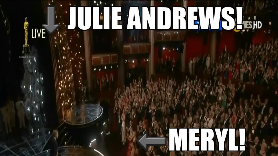 The day the universe nearly imploded! Happy birthday 80th birthday to JULIE ANDREWS!       