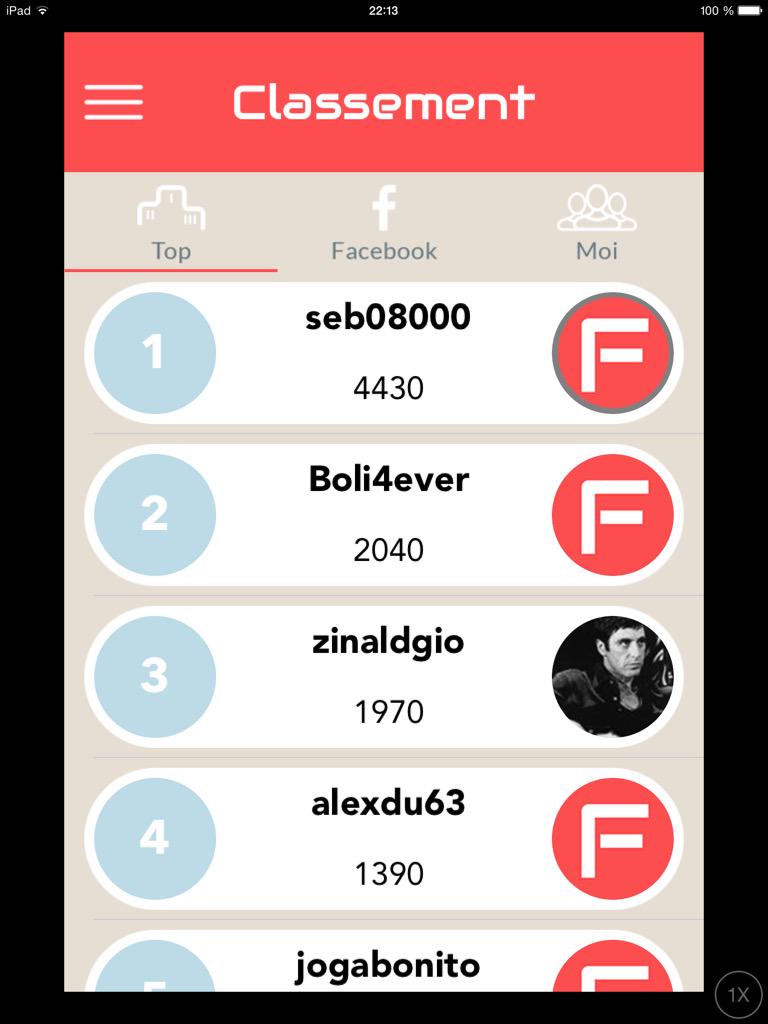 Footch_app's tweet photo. Viens inscrire ton blaze en haut de notre classement ! #Footch https://t.co/Xe84sskSWO