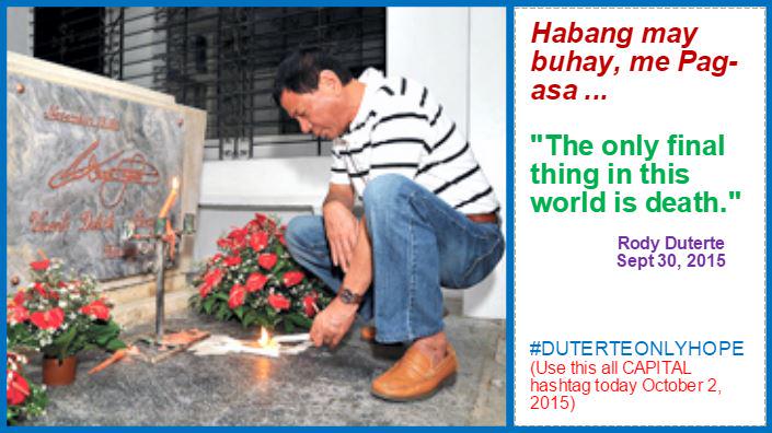 #DUTERTEONLYHOPE