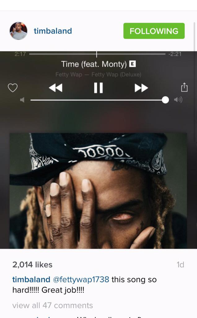 fettywap's tweet photo. 💯💯 @Timbaland https://t.co/qh7MXBZn9t