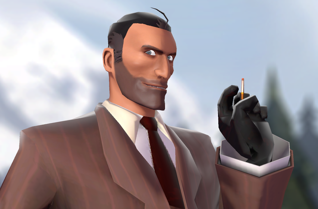 Team Fortress 2 Spy Without Mask All in one Photos.