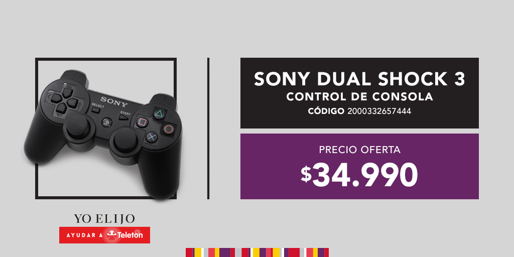 RipleyChile's tweet photo. Vive una nueva experiencia en tu juego con #SonyDualShock: http://t.co/BfOYnqDMoj #PS3 http://t.co/mBs7zIEHiJ