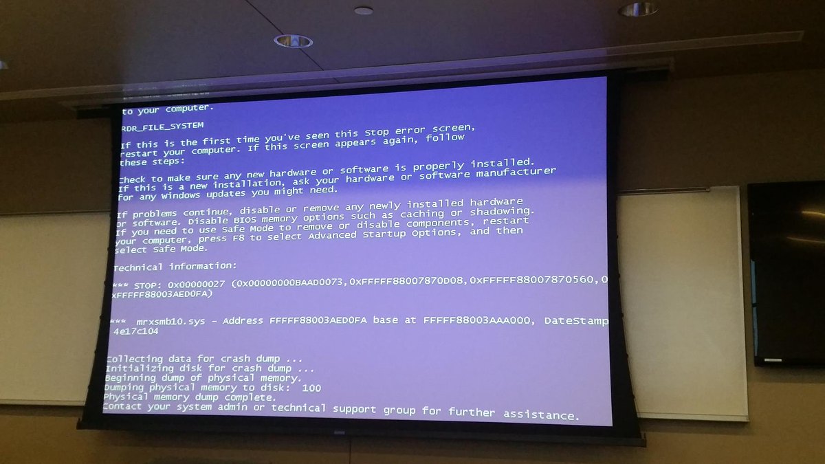 terrinhearst's tweet photo. Blue screen of death
#impendingdoom #itsnotfixed #shehaswitnesses #csupsouder https://t.co/djmaCCPK9B