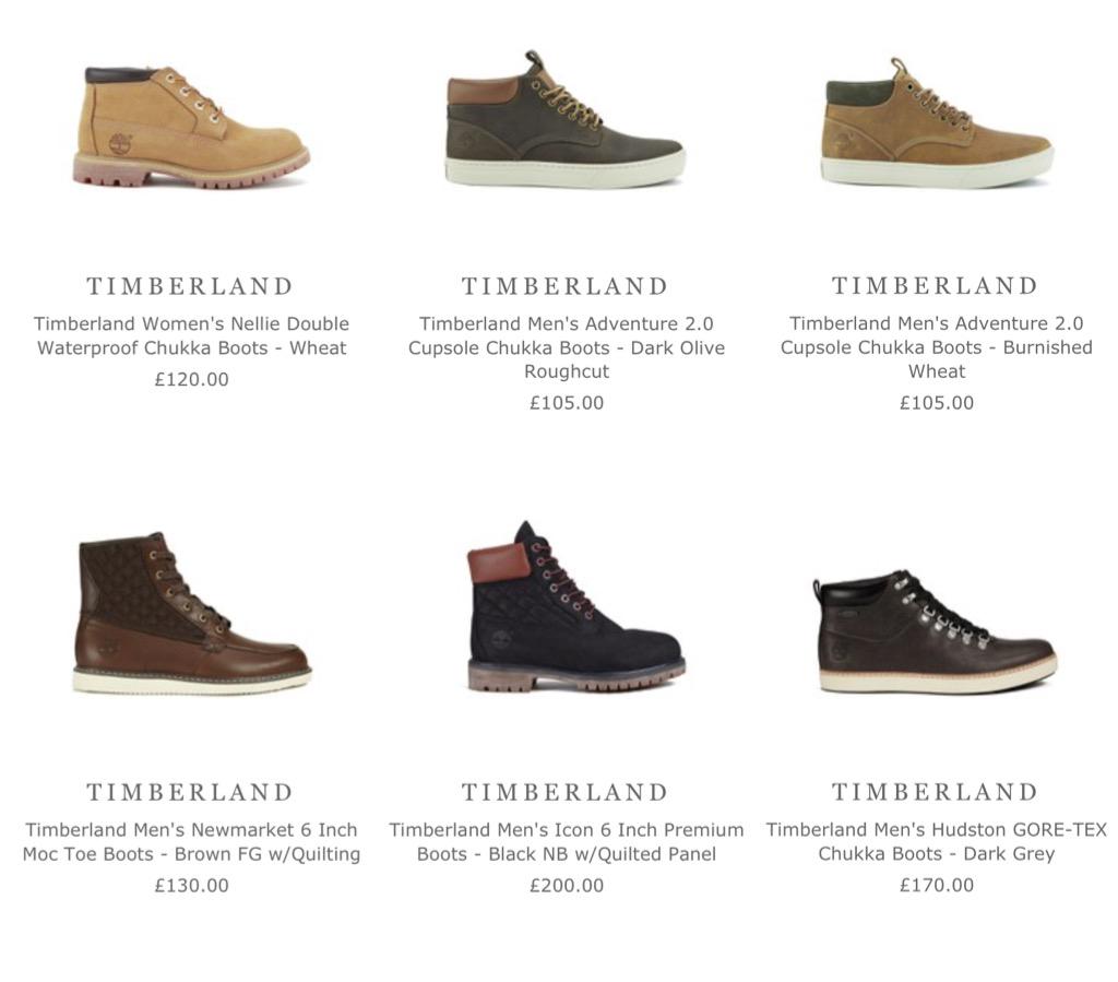 timberland gb