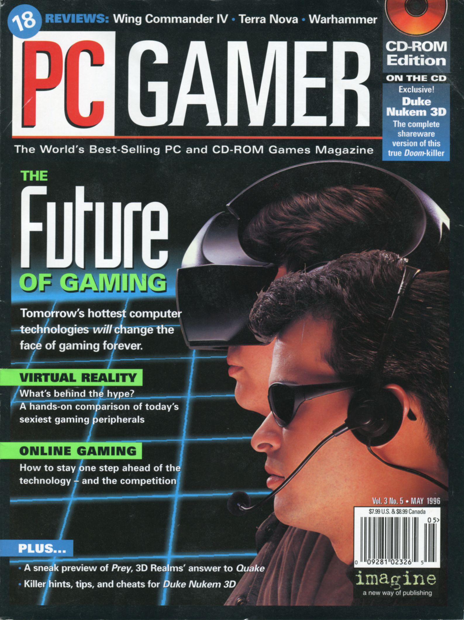 PC Gamer Editor's Choice Logo 90s Computer Magazine Sticker