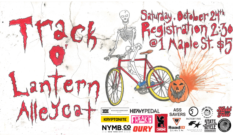 asssavers's tweet photo. Happy #October! Looking fwd to the #TrackoLantern #Alleycat in #Charleston NC Oct.24! Happy to provide #AssSaving! https://t.co/H5F57O04e0
