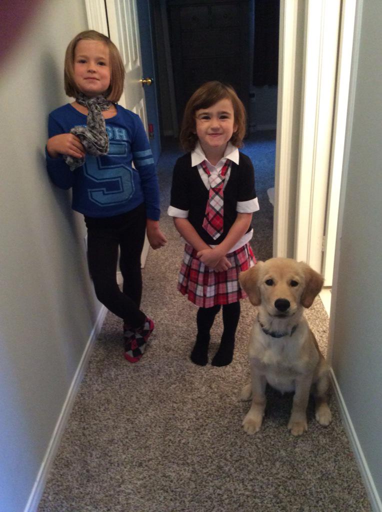 BetterDaysHere's tweet photo. The ladies. Could they be any cuter?! http://t.co/KHlalbHXBb