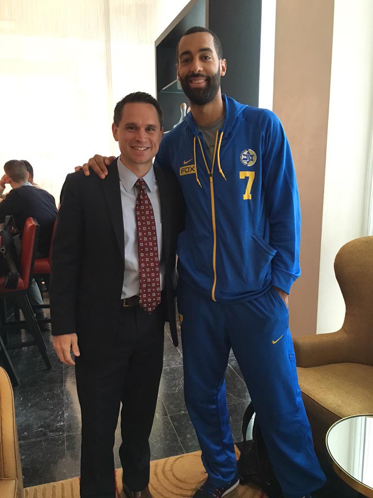 mitchgilfillan's tweet photo. Game night in Chicago @UnitedCenter with @MaccabitlvBC PF Brian Randle. http://t.co/I2n2FkuvQL