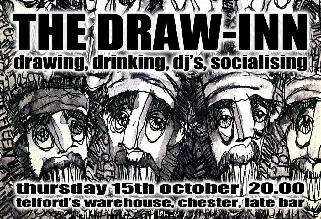 ArtistsCCA's tweet photo. The DRAW- IN is coming to Telfords http://t.co/HEmjKK5vfc