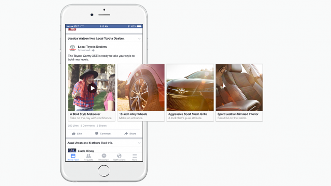 Adweek's tweet photo. Here's how a @Toyota marketer is already using Facebook's new twist on multimedia ads: http://t.co/unau3wkyWT http://t.co/EKux1jNpdx