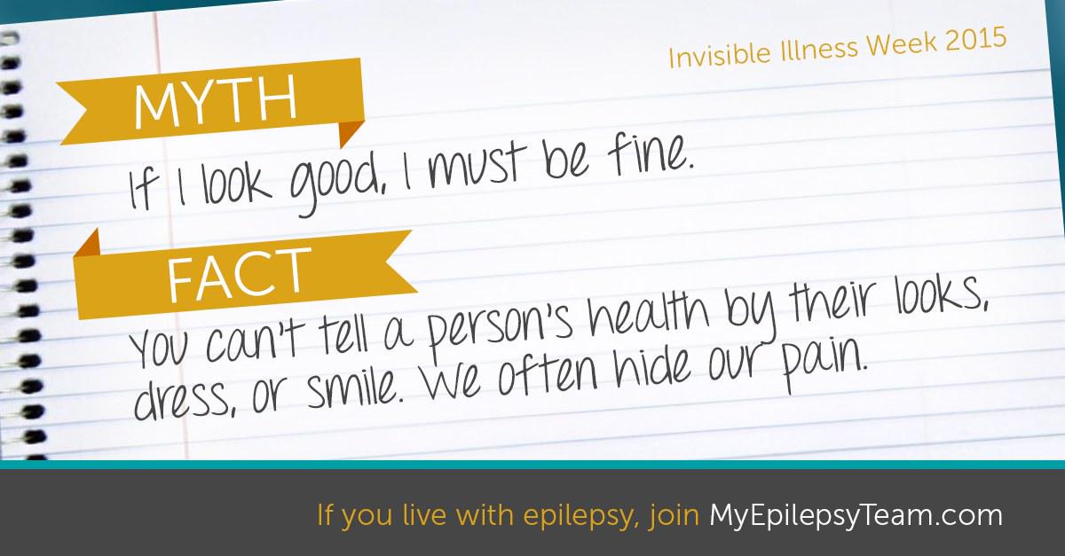 MyEpilepsyTeam's tweet photo. Please don't say this to us: "But you look fine!"
#epilepsy
#InvisibleIllnessWeek #invisiblefight #iiw15 http://t.co/nPeoZgjC5V