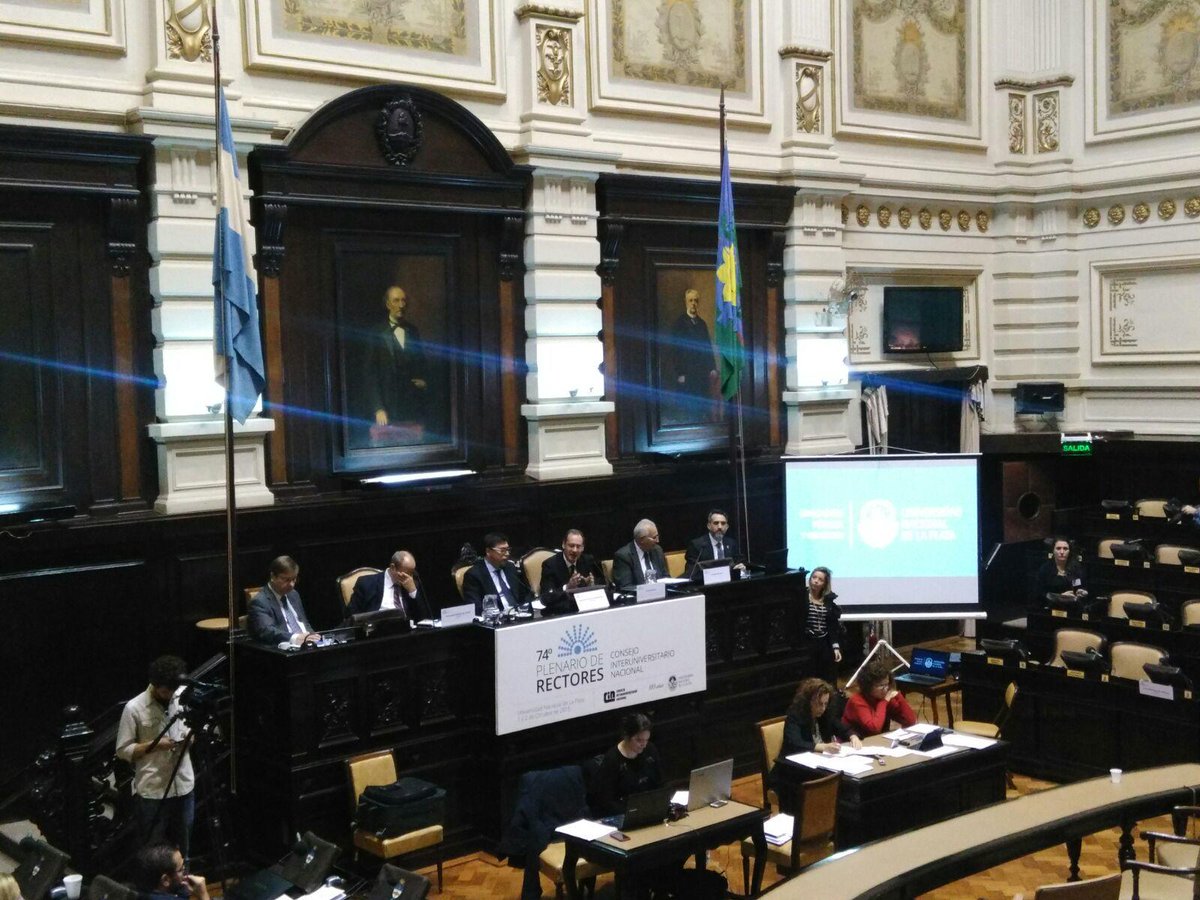 La <a href="/unlp/">UNLP</a> es sede anfitriona del 74° plenario de rectores del <a href="/CINoficial/">CIN</a> que se está realizando (sigue)