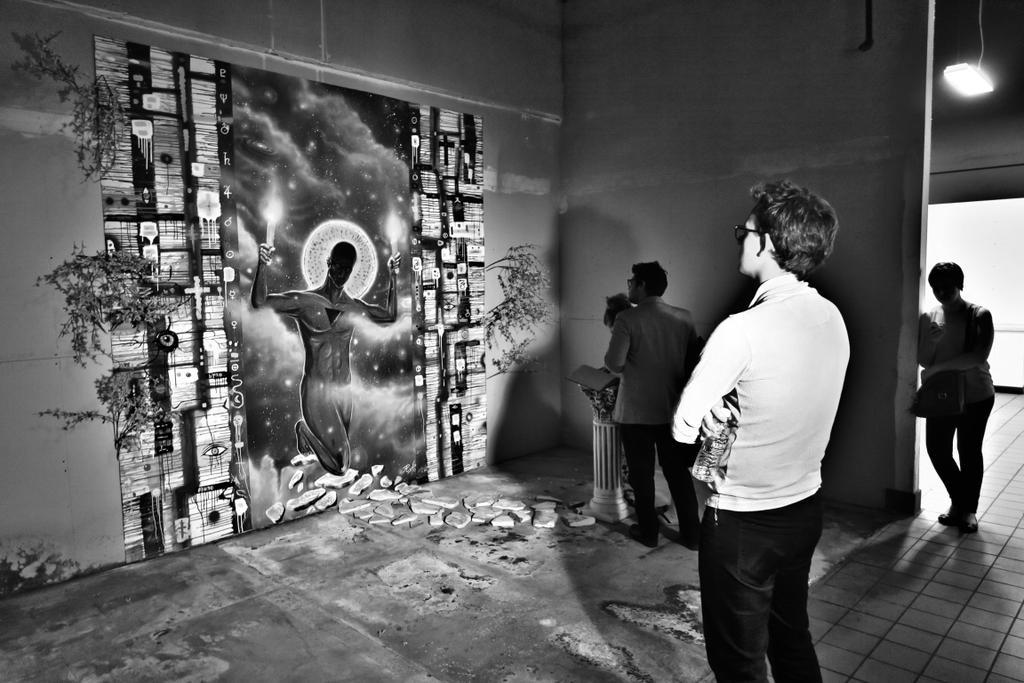 KrisRisto's tweet photo. Filling the void installation http://t.co/NP2eHFDQE2