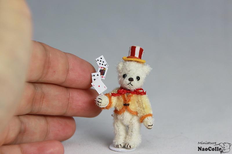 nao colle 作家 チャイナヘッド テディベア ハンドメンド ミニチュア