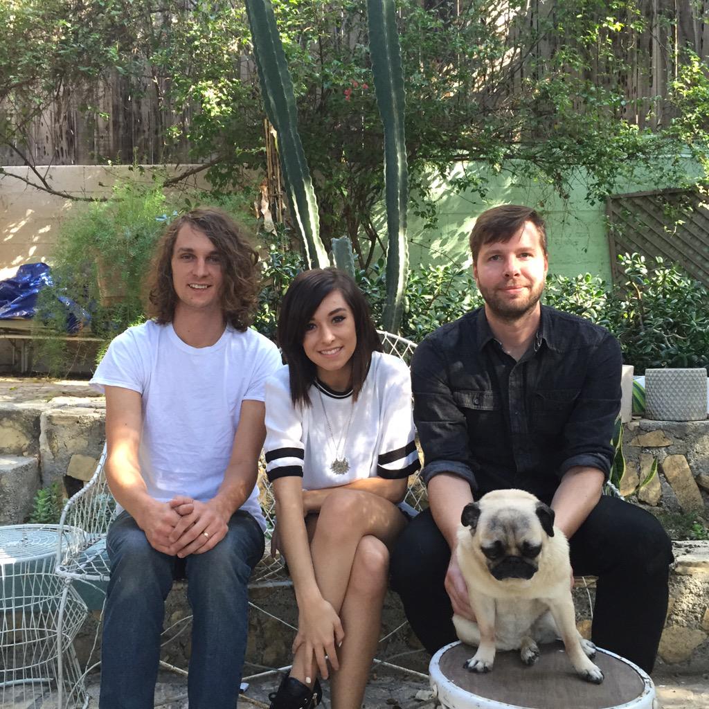 Working on a special cover for the movie #dancecamp with the awesome <a href="/TheRealGrimmie/">Christina Grimmie</a> and @StraubeSongs