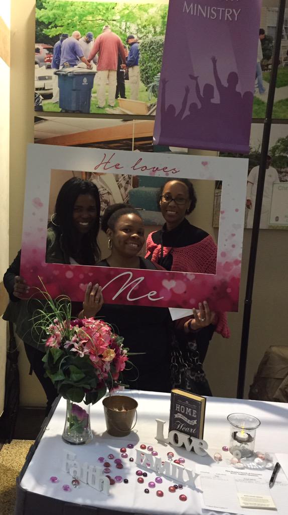 SisterReRe36's tweet photo. #WivesSupport Membership Team @FBCG at the #HeLovesMe2015 Women's Restoration Conference #fbcglive http://t.co/StkhHNNkIE