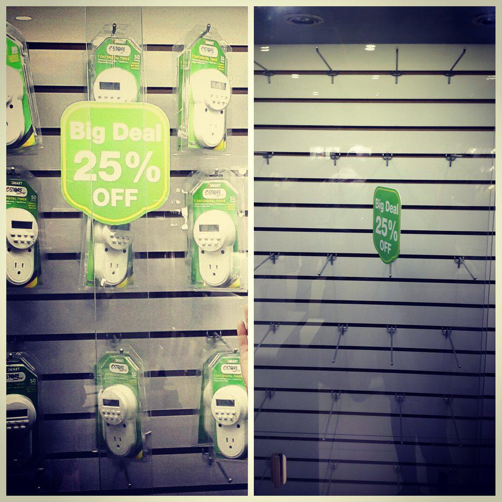 myJPSonline's tweet photo. #BeforeandAfter 😎😎😎😎😎 Our #DigitalEnergyTimers have flown off the shelves!!! #TakesStyleOut #TSO #TeamJPS http://t.co/5HuBsZq90Q