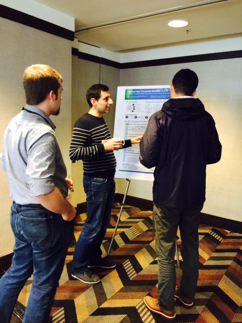 ACM_ICN's tweet image. Successful poster presentations during the breaks. #ICN2015 #FreshIdeas #LivelyDiscussions