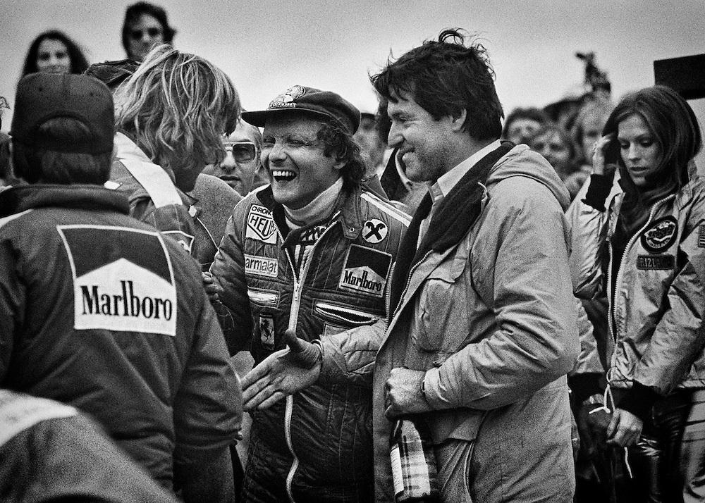 1977 #USGP. Niki Lauda claims his 2nd title, after finishing 4th at Watkins Glen. (Photo: Richard Kelley)