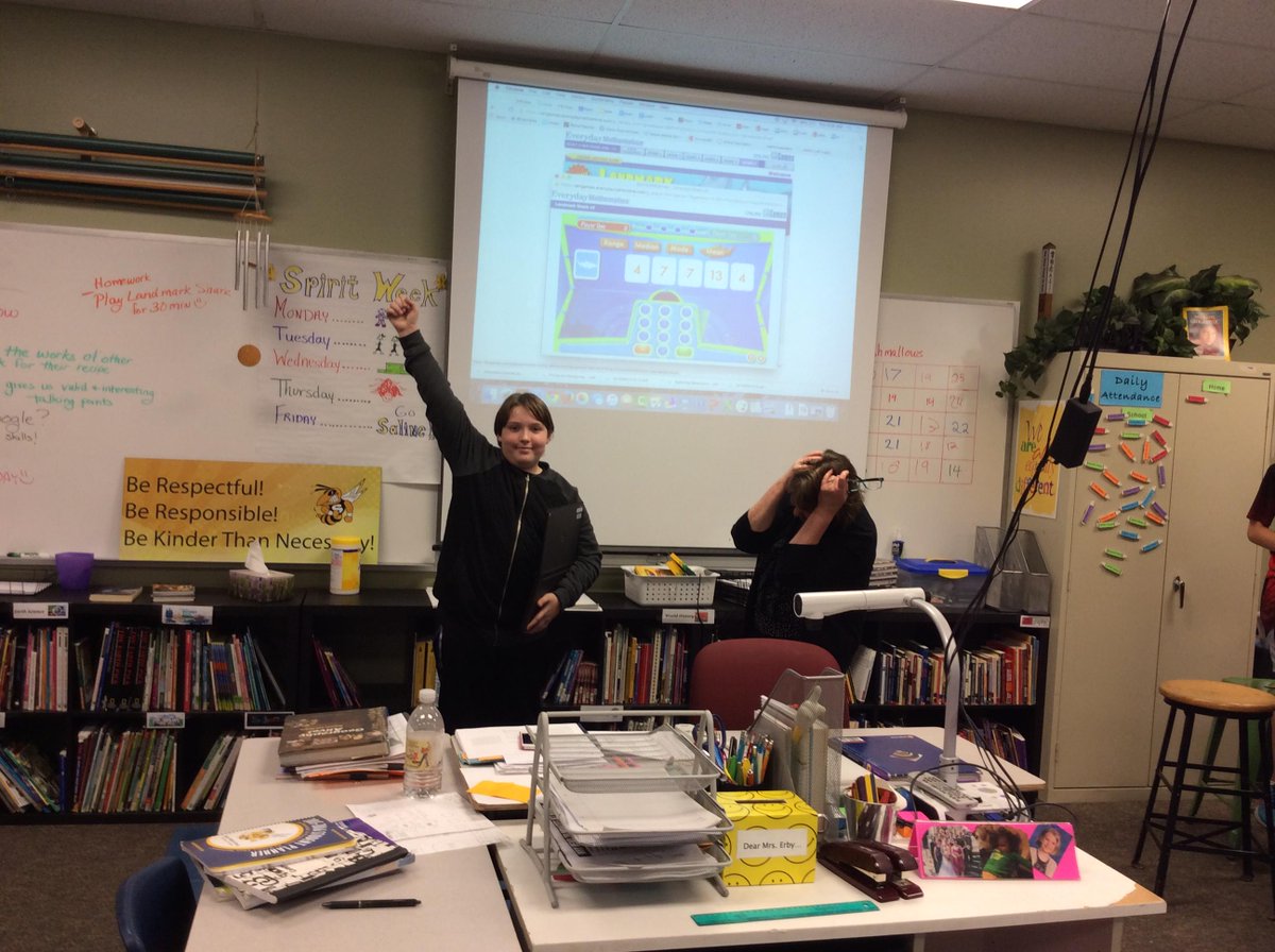 Harshche's tweet photo. @erbyla SMS Student prevails in an EDM Landmark Shark contest with Mrs. Erby #SMSlearn http://t.co/vrk31UHJhL
