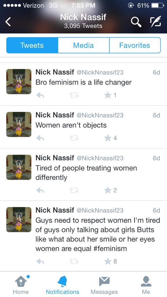 MaddieMudd's tweet photo. @e_laverty @NickNnassif23 he is being sarcastic in all of these tweets😕 http://t.co/oE7rCaVFbL