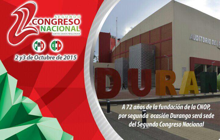 CNOPNacional's tweet photo. Todo listo para el #2CongresoNacionalCNOP en Durango #UnidosDamosResultados @Cristina_Diaz_S http://t.co/sEx5XGlPPy