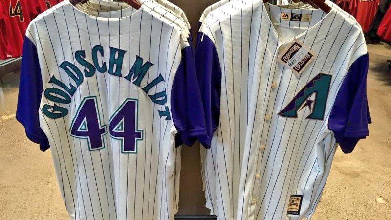 diamondbacks old jerseys