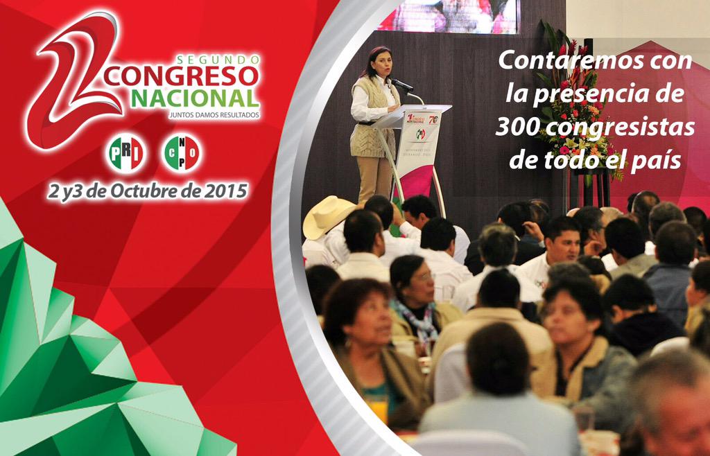 CNOPNacional's tweet photo. En el #2CongresoNacionalCNOP contaremos con la presencia de nuestra líder @Cristina_Diaz_S y más de 300 Congresistas http://t.co/S8kTnEtenu