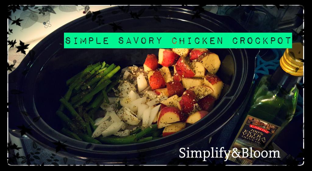 SimplifyBloom's tweet image. Simple Savory Chicken, Vegetable and Potato Crockpot Meal simplifybloom.wordpress.com/2015/10/01/sim…