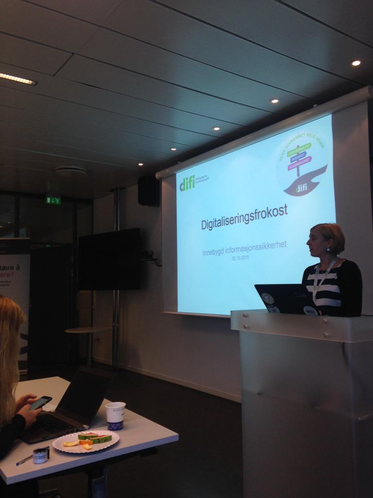 Digitaliseringsfrokost - dagens tema: innebygd informasjonssikkerhet og sikkerhetskrav #sikkerhetsmåned
