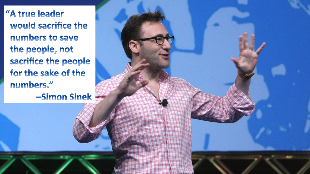 SaniLeino's tweet photo. Brilliant #Quote on true #leadership from @simonsinek: People over Numbers. #NoteToLeaders #NBForum2015 http://t.co/7SoS3AJNCp