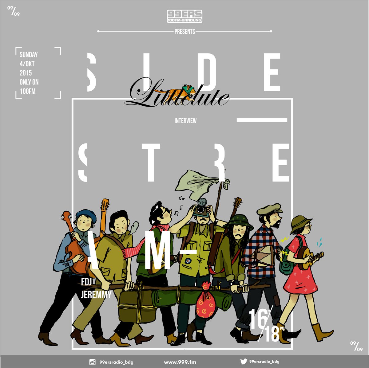100FMSIDESTREAM's tweet photo. Silahkan unduh juga single pertama @littlelute_ "Berlibur ke Poznan" http://t.co/Mo8XEgCM6B http://t.co/ujMZ3KM4OK