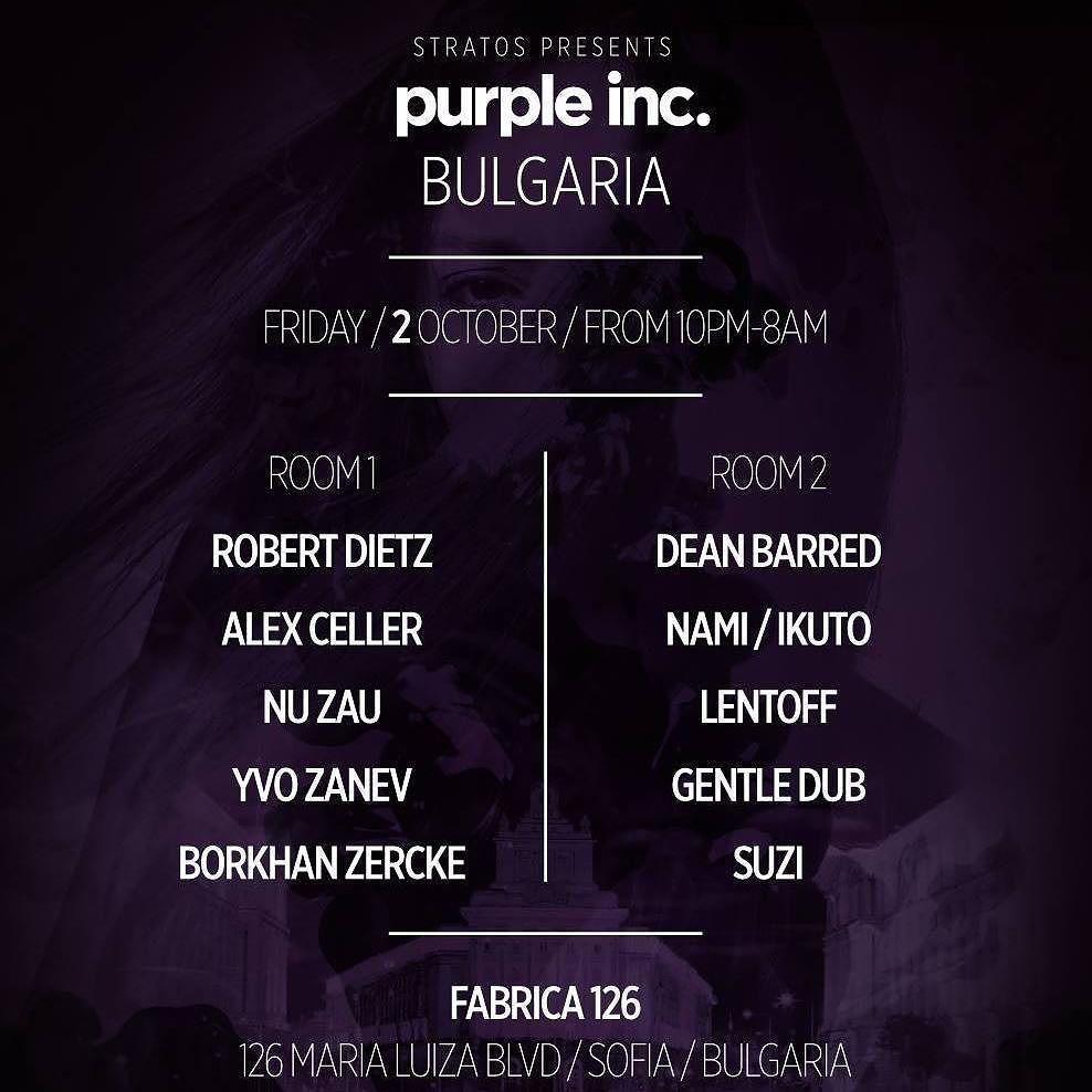 Tonight we rave!

Robert Dietz | Alex Celler | Nu Zau

#purpleinc #stratos #friday #sofia … ift.tt/1FKtKJw