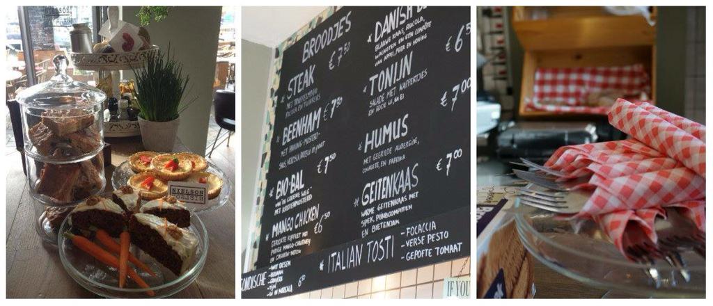 #NielsonPainDuVilla: biologische #broodjes, verse #koffie en heerlijke zoetigheden.. Goede lunchplek dus #OudeHaven!