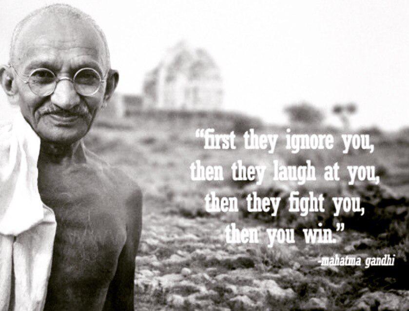 Happy birthday Mahatma Gandhi  