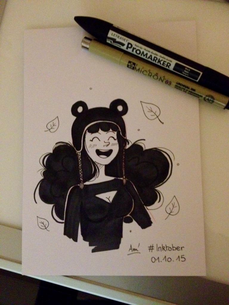 etatdam's tweet photo. Day 1 #INKTOBER #inktober2015 http://t.co/YQWrJRsK2x