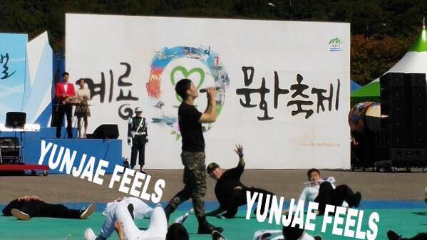 Gheishinki's tweet photo. God heard our prayers. FINALLY YUNJAE IN ONE FRAME http://t.co/uqeLUf1LyS