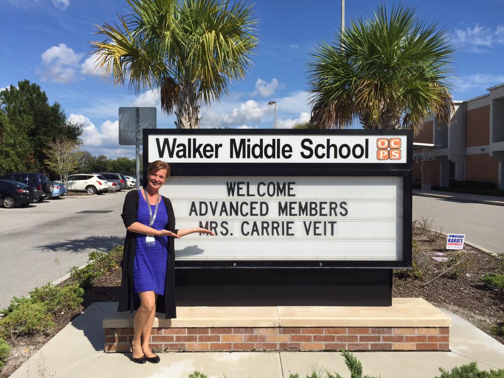 WalkerMS_OCPS's tweet photo. Thanks to the @AdvancEDorg team for coming to our school and seeing the great things @OCPSnews do for students! http://t.co/1LIG6jAAS6