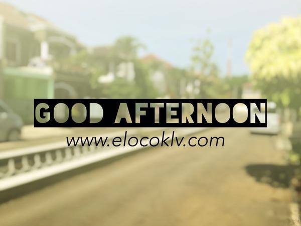 Selamat siang &amp; selamat beraktifitas,,
Jangan lupa untuk follow instagram kami @Elocoklv_Jkt