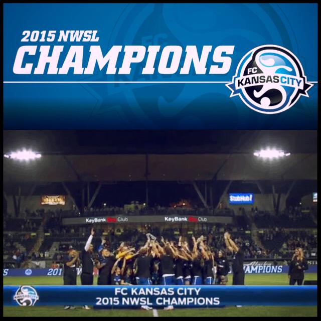Uswnt_latin17's tweet photo. Congrats to @FCKansasCity for winning back-to-back #NWSL Championships! โฝ๏ธ๐ #welldederved #NWSLChampionship http://t.co/ieMhRwz2lk