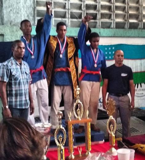 Kurash el pasado 23 de agosto 2015 en el Campeonato Nacional realizado en San Cristóbal, República Dominicana.