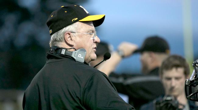 SInow's tweet photo. 'This is the hardest thing I’ve ever done' - Ex-Packers coach Mike Sherman coaches HS ball http://t.co/EvV1E7eUZW http://t.co/mAepj3ZDSD