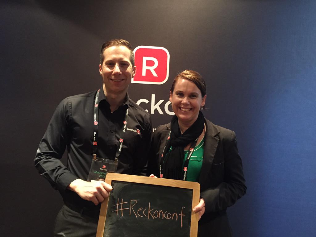 alexalexandrou1's tweet photo. It's all about relationships and the @ReckonHQ Family! #reckonconf 'Partner with us' http://t.co/eFXl27xD2P