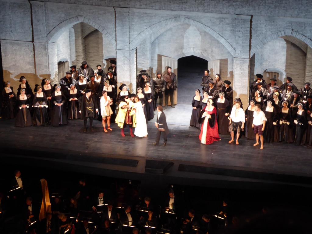 The cast at curtain call