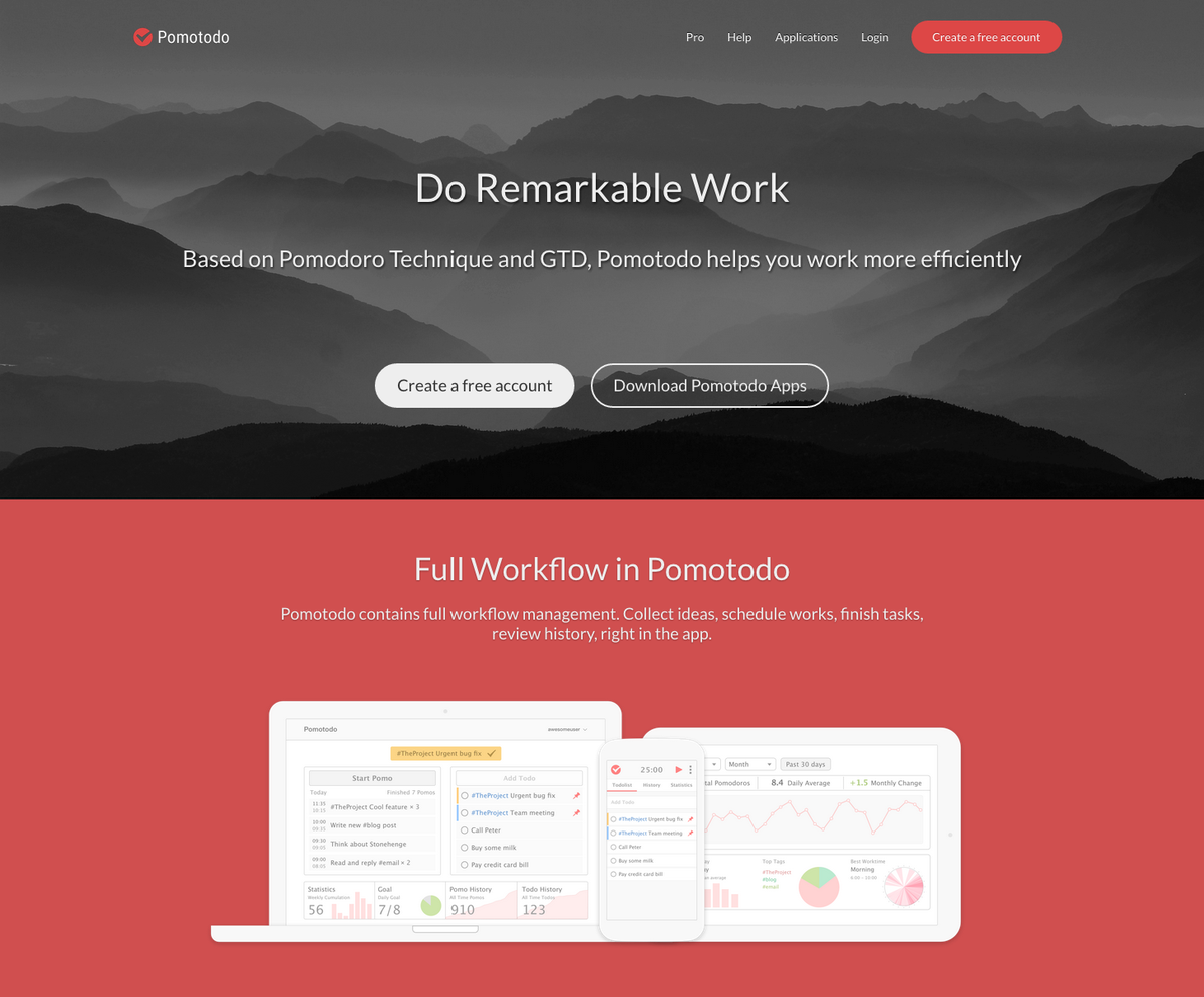 pomotodo's tweet photo. We just revealed our brand new homepage! How exciting! Check it out: http://t.co/ciaJn9RV6z  🆕🎉 http://t.co/NqcEKu1sc1
