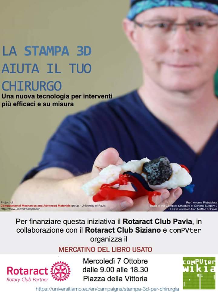 CompMechPV's tweet image. Partecipate numerosi! #3dprinting  #Pavia  @unipv